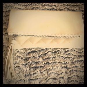 Clutch with fringe brand new!